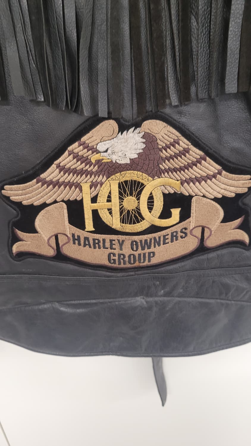 manstar 맨스타  할리데이비슨  소가죽 라이더 자켓-L사이즈 상품이미지3