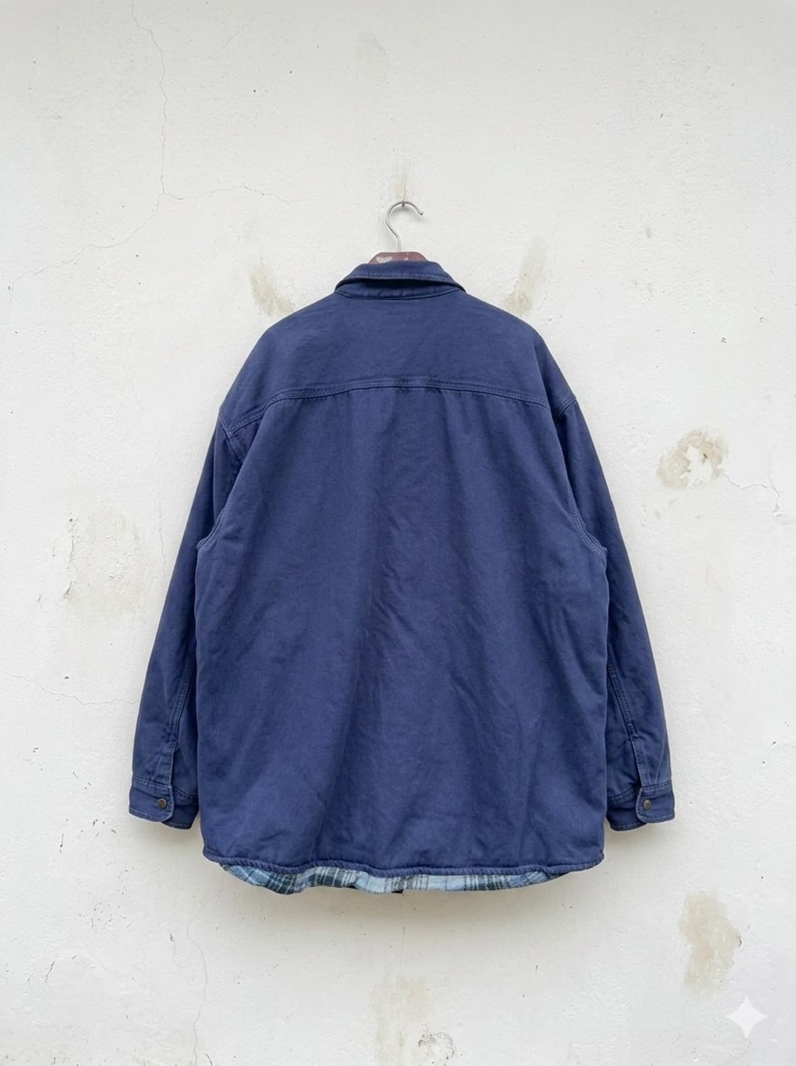  네이비 워크 셔츠 자켓 상품이미지3