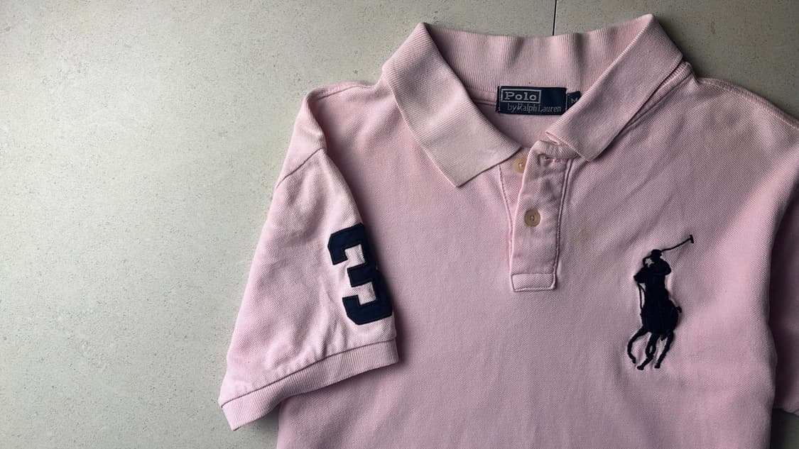 폴로 빅포니 핑크 카라티 상품이미지2