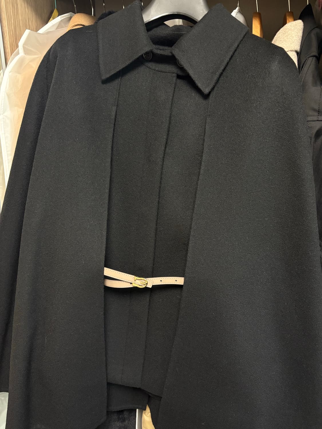 메르시비앙 시그니처 케이프코트 2사이즈(벨트같이드려요) 상품이미지4