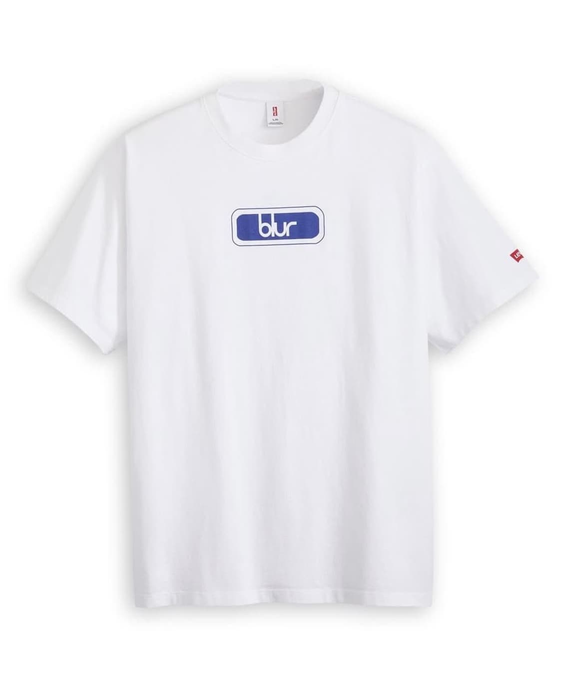 XL)Levi’sxBlur White BLOCK LOGO TEESHIRT 상품이미지1