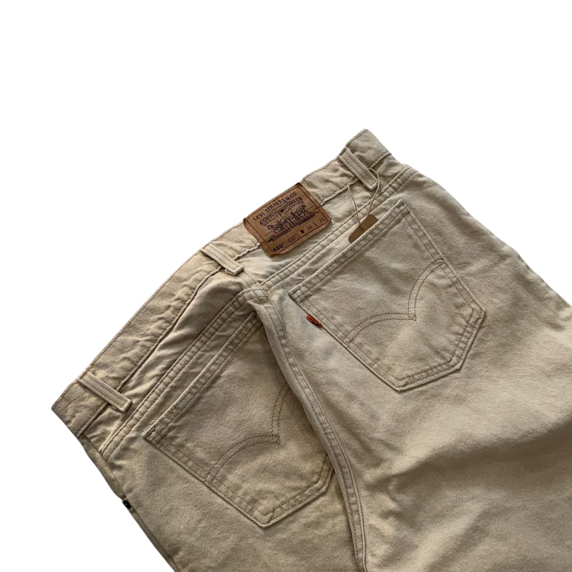 [36] 90's 리바이스 550 베이지진 데님 청바지 [lv1087] 상품이미지7