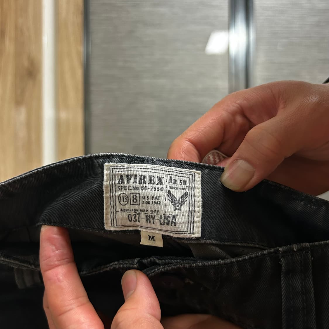 아비렉스 카모플라쥬 카고 몽키팬츠 M 상품이미지3