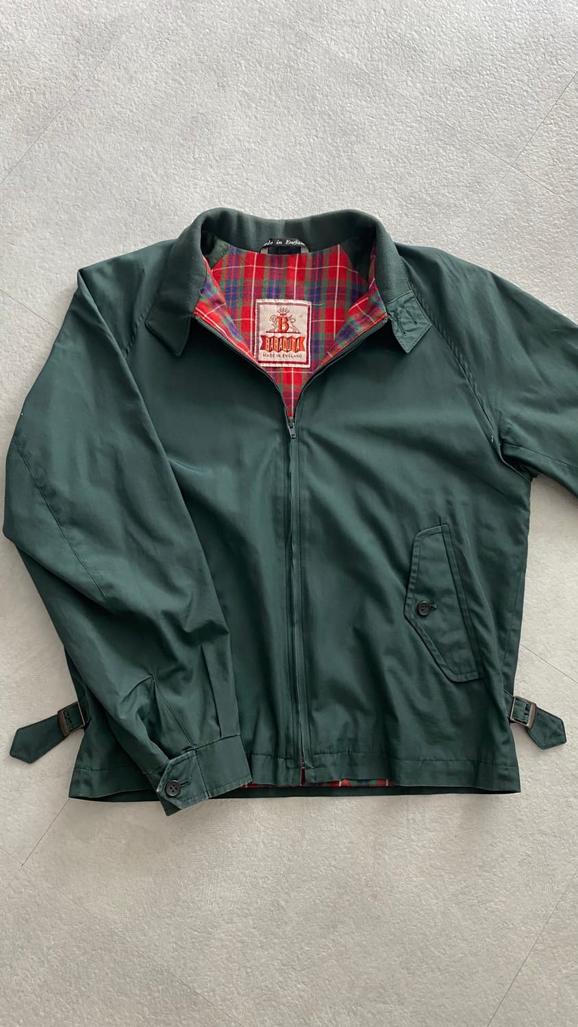 바라쿠타 해링턴 자켓 그린 (95-100) 상품이미지1