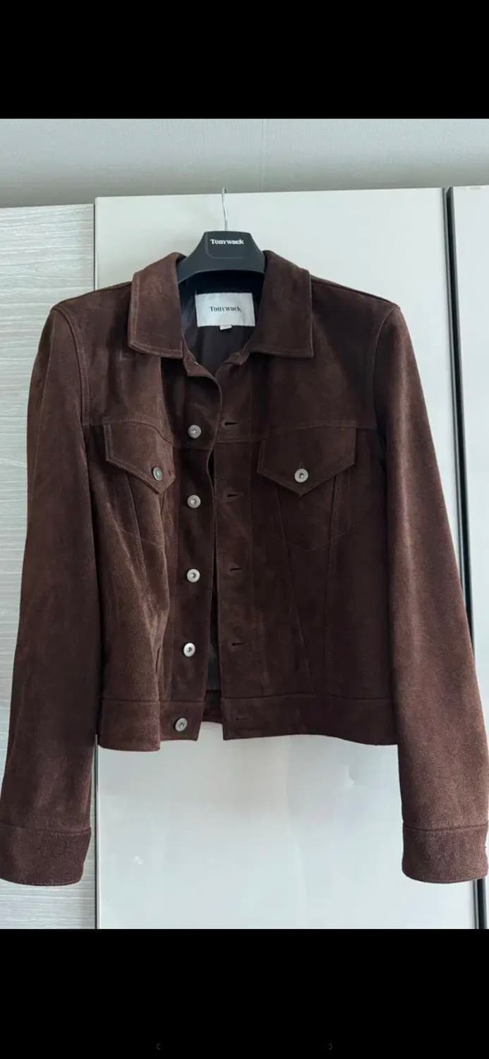 토니웩 스웨이드 트러커 다크브라운 L 상품이미지1