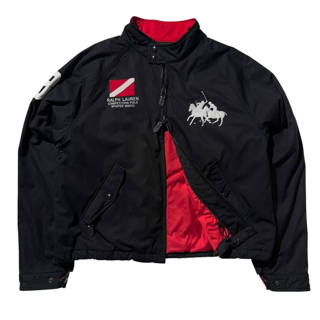 폴로 랄프로렌 투웨이 집업 블루종 자켓 블랙 상품이미지1