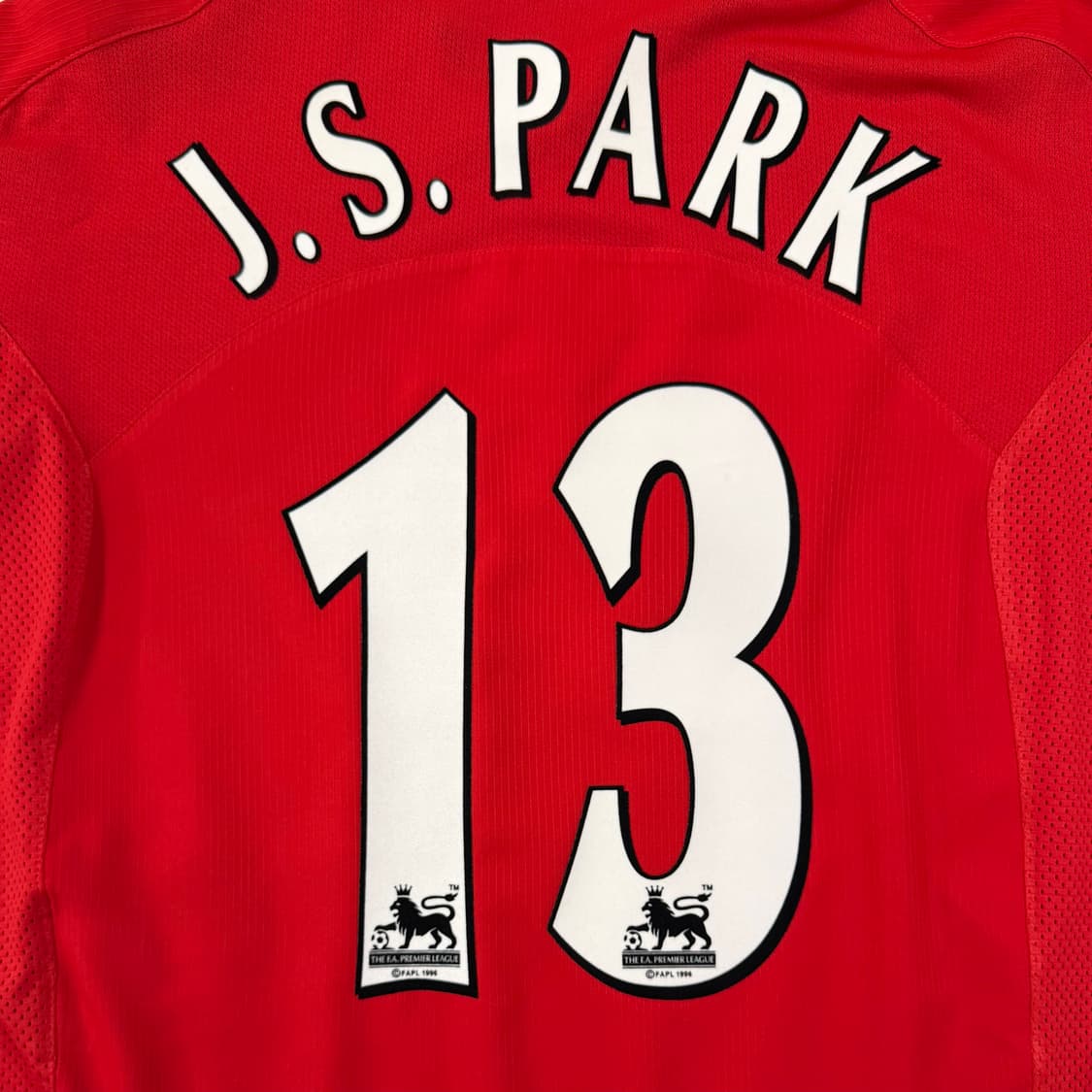 04-06 맨유 홈 박지성 유니폼 상품이미지2