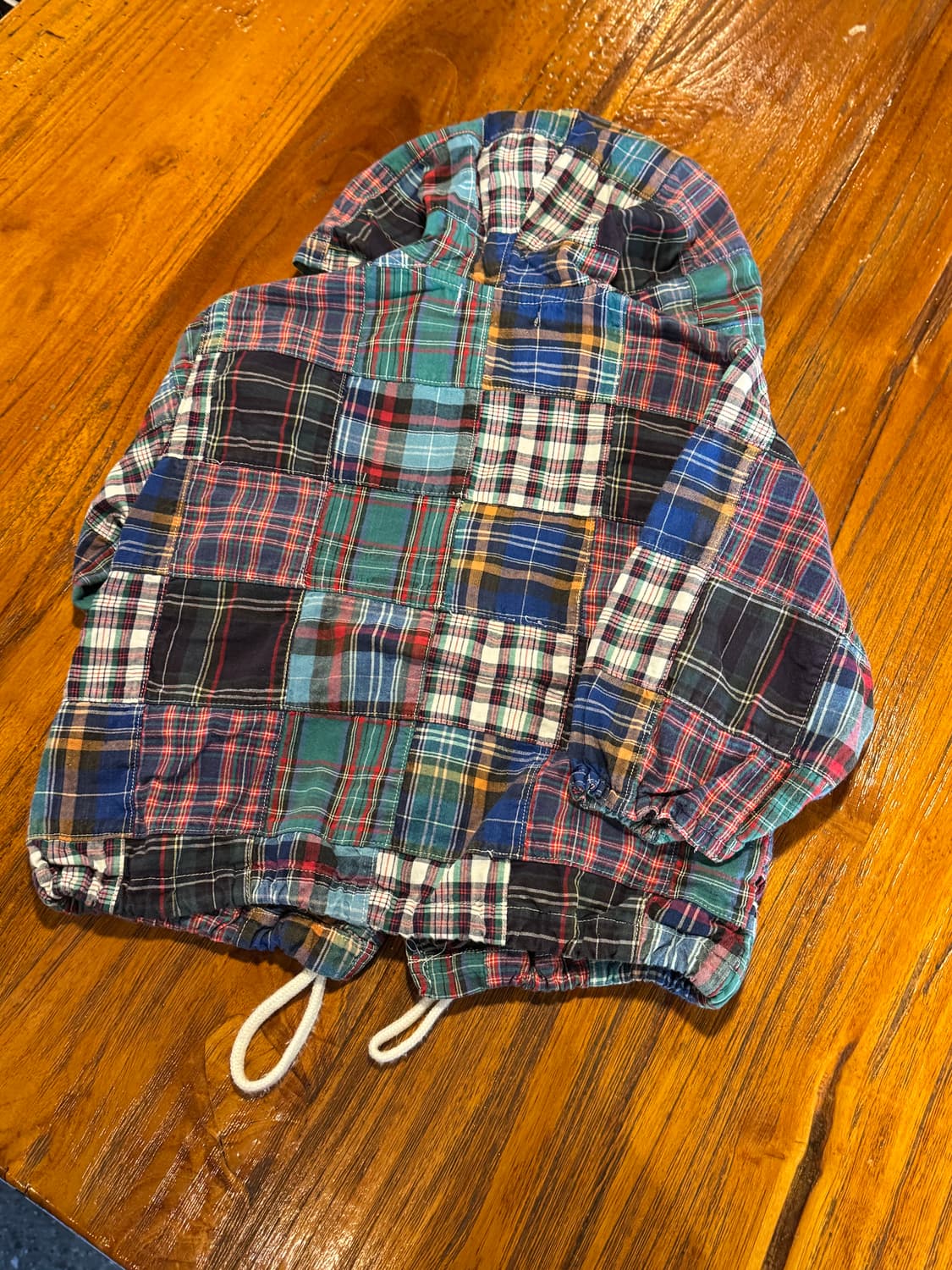 엘르 패치워크 후드집업90 상품이미지3