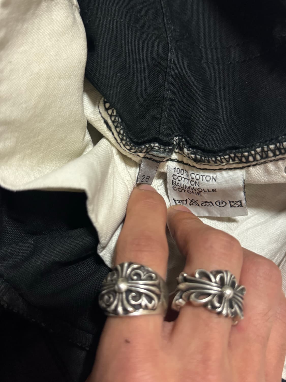 Dior homme AW2003 Luster coated jeans 상품이미지8