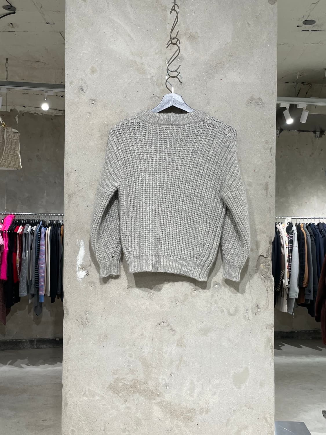 이자벨 마랑 에뚜왈 그레이 크루넥 스웨터 상품이미지6