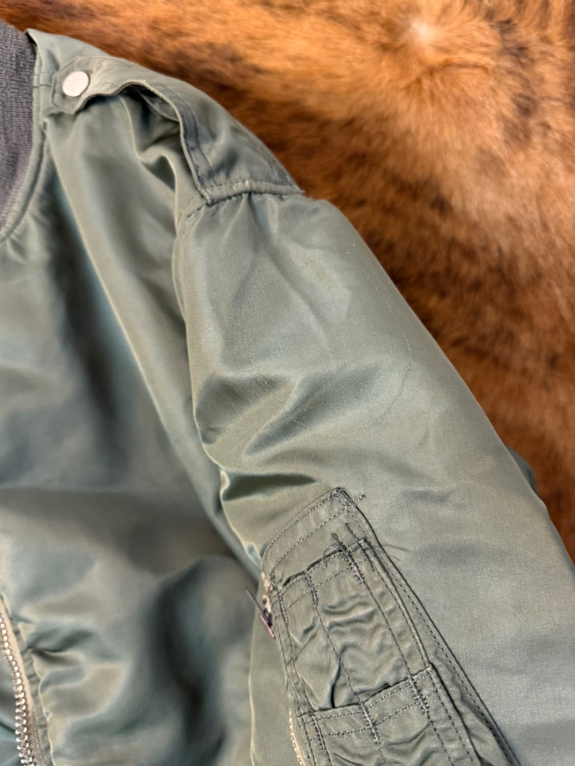 70s 알파인더스트리 8279E 봄버 자켓  상품이미지6