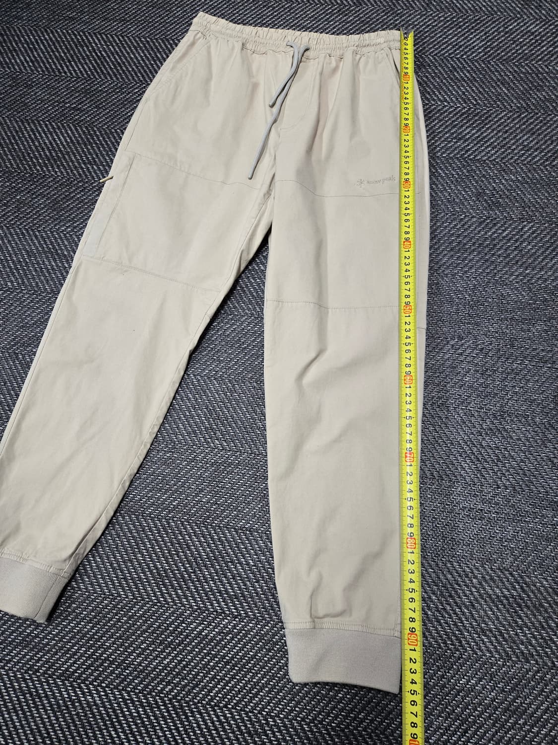 스노우피크 베이지 조거팬츠 밴딩바지 상품이미지8