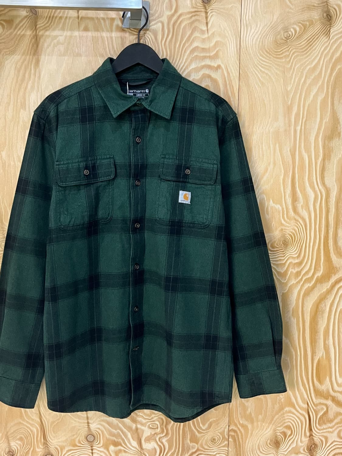 칼하트 플란넬 플레이드 체크 셔츠 상품이미지4