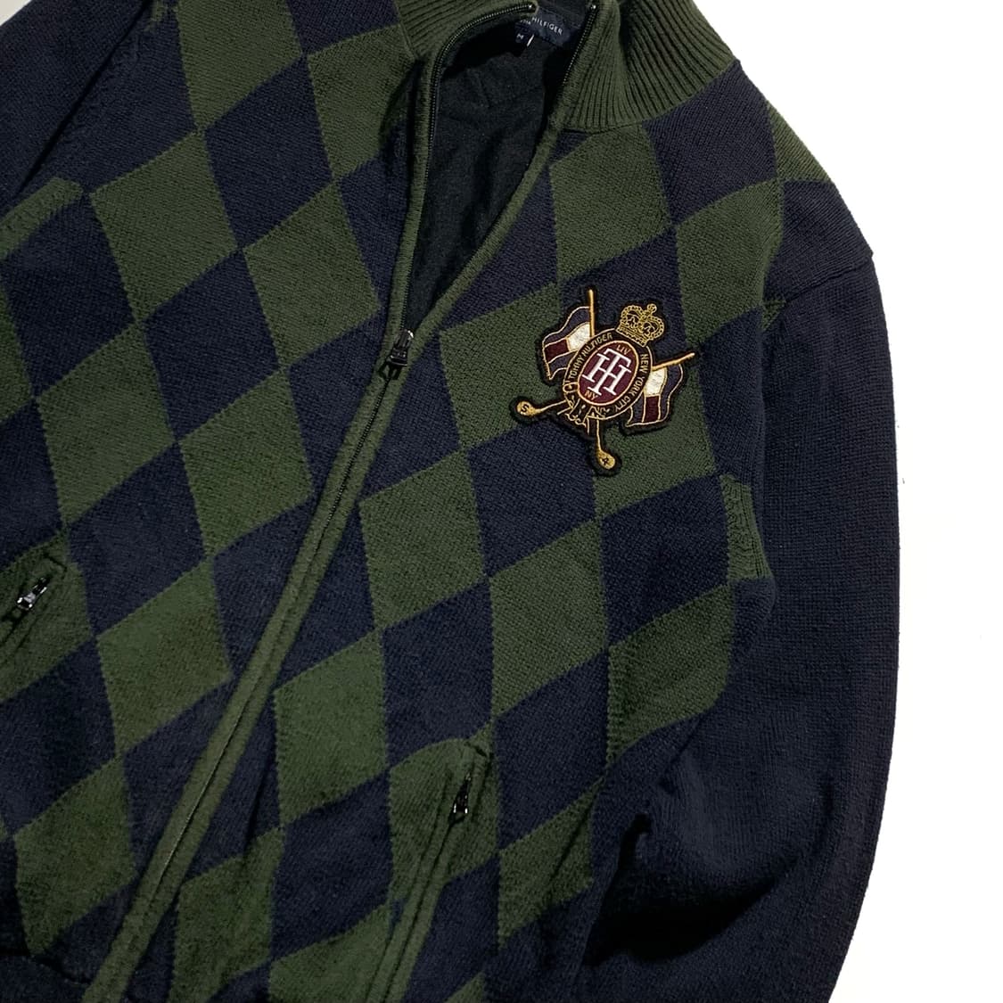 타미힐피거 니트 집업 상품이미지2