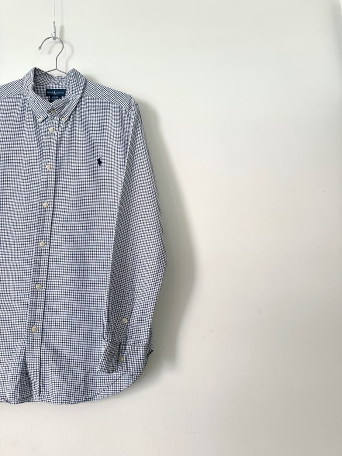 RALPH LAUREN check shirt / blue 상품이미지2