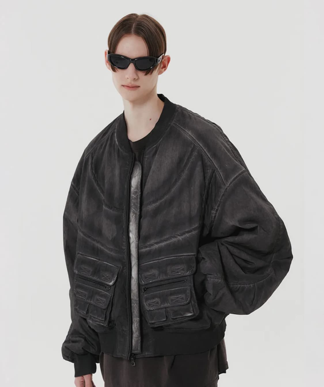 DNSR 오버 다이드 MA-1 자켓 점퍼 L 상품이미지1