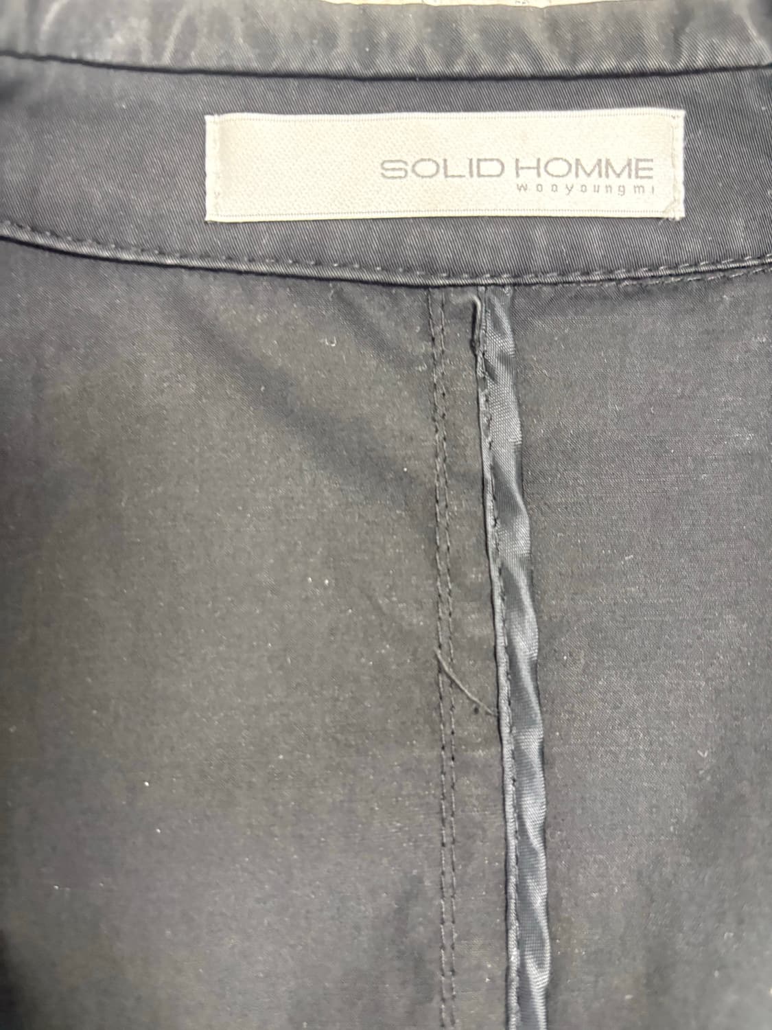 솔리드옴므 자켓 블랙 상품이미지6