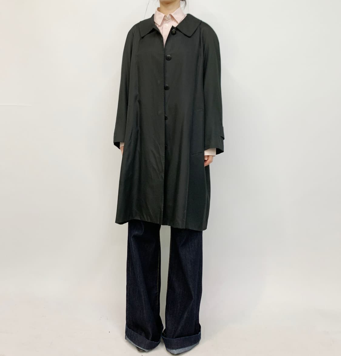 버버리 실크 트렌치 코트 상품이미지1