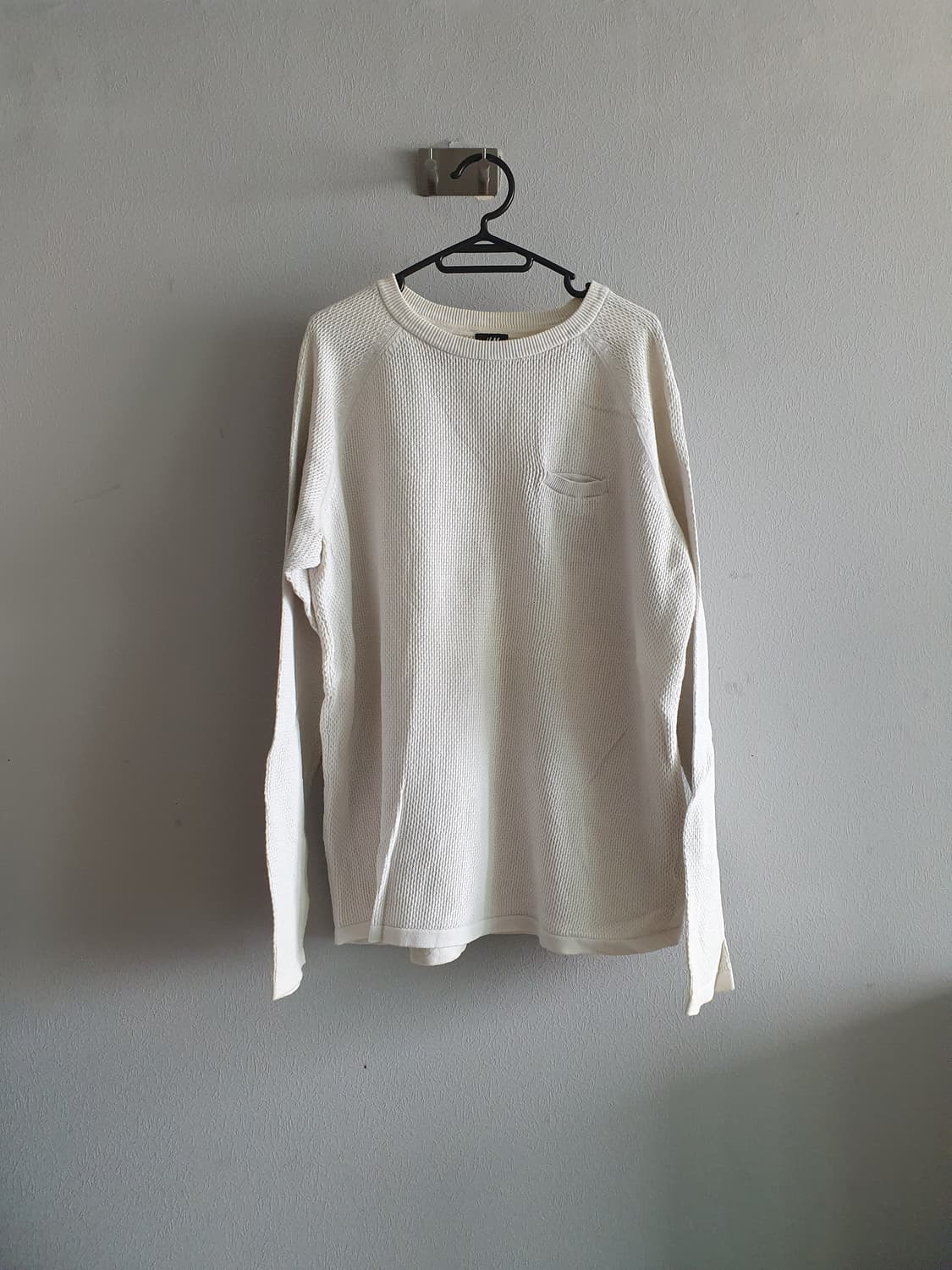 H&M 에이치엔앰 오버핏 긴팔 티쳐츠)100 상품이미지1