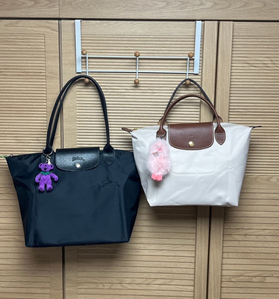 롱샴 르 플리아쥬 오리지널 S 탑 핸들백_페이퍼색상 상품이미지3