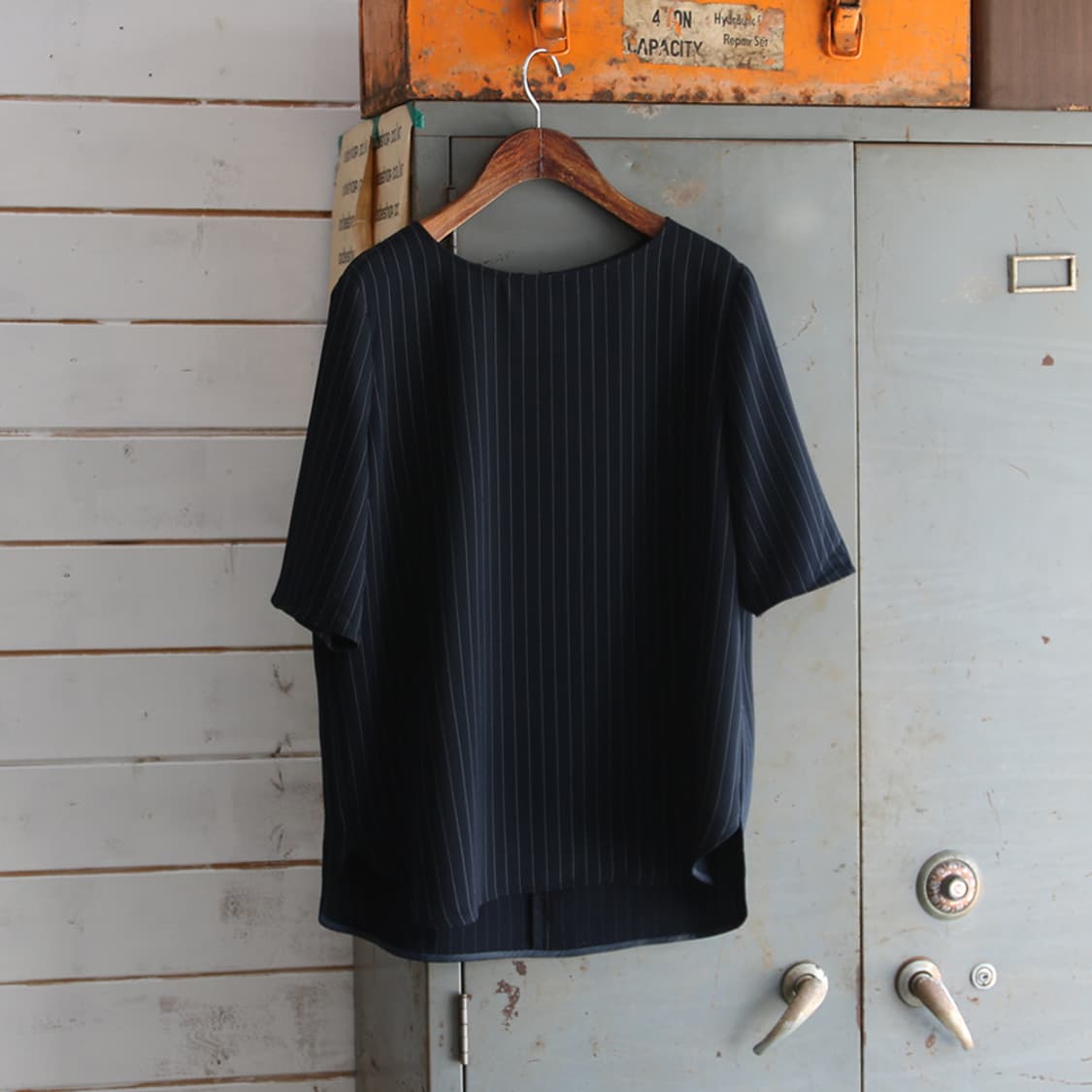 la.f 스트라이프 블라우스 (여성용 3) 상품이미지2