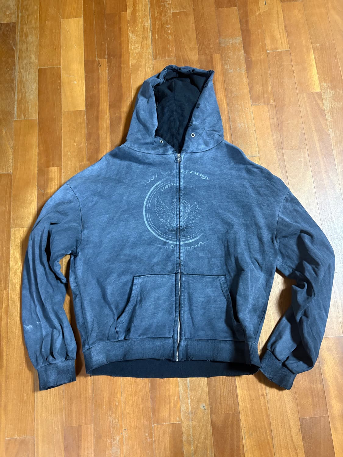 로스트타운서플라이 ANGEL HOOD ZIP-UP 2사이즈 상품이미지1