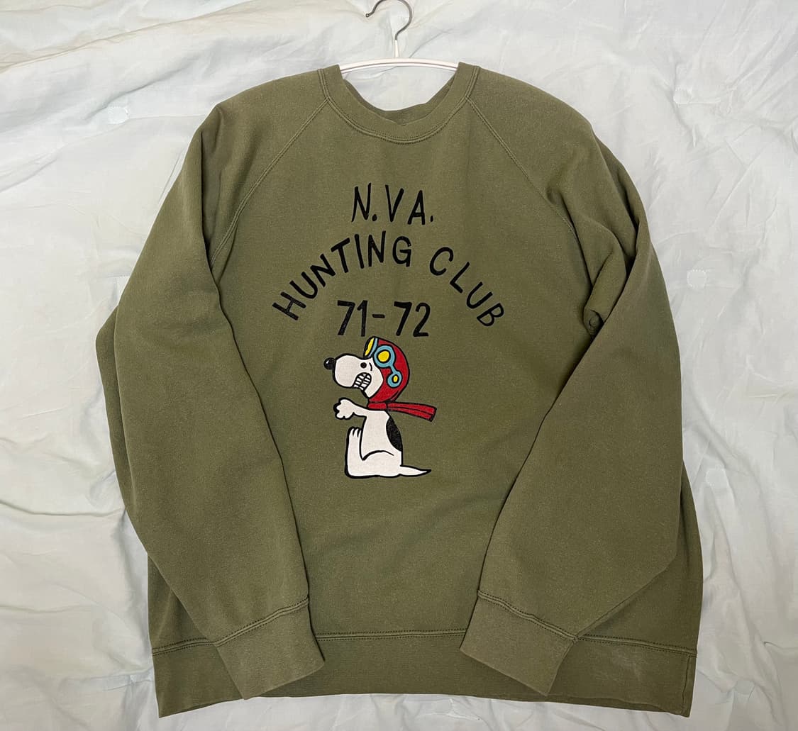 와일드동키 스누피 맨투맨 L 상품이미지1