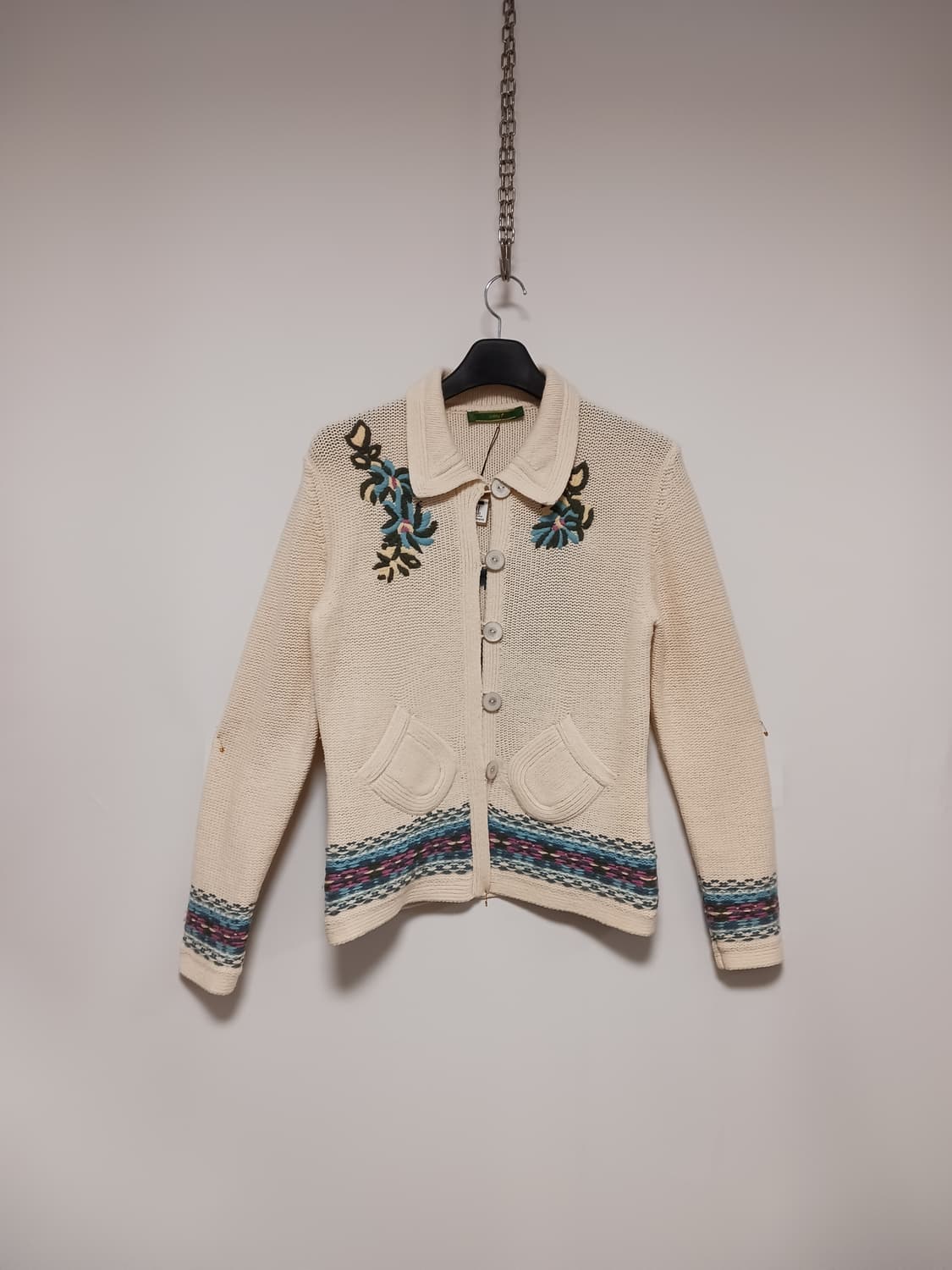 오일릴리 플라워패턴 가디건 상품이미지1