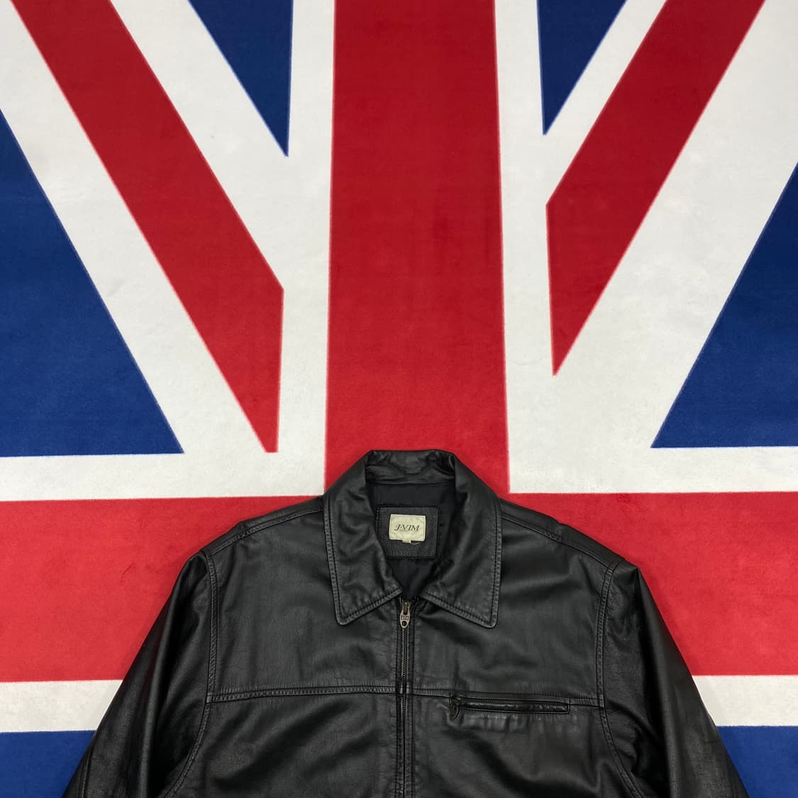 빈티지 소가죽 자켓 실측 105-110 상품이미지2