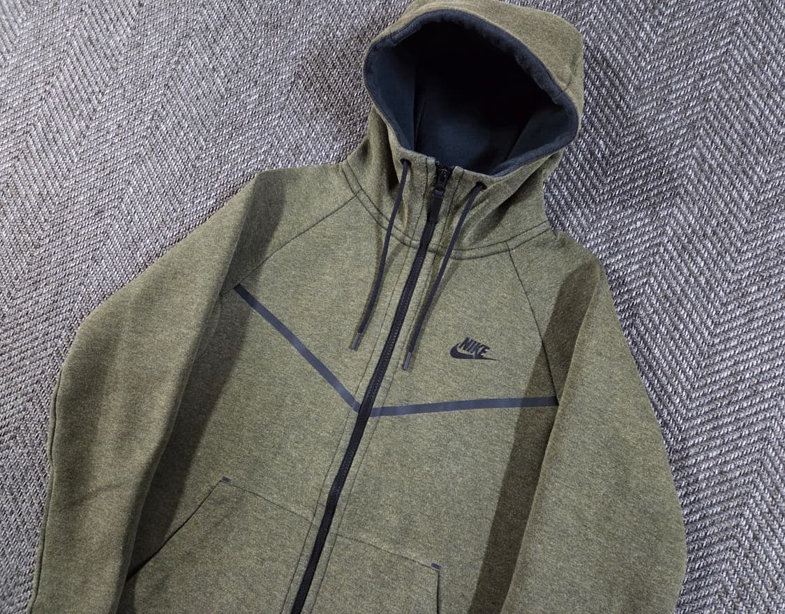 나이키 올리브 테크팩 풀집업 후드집업 상품이미지3