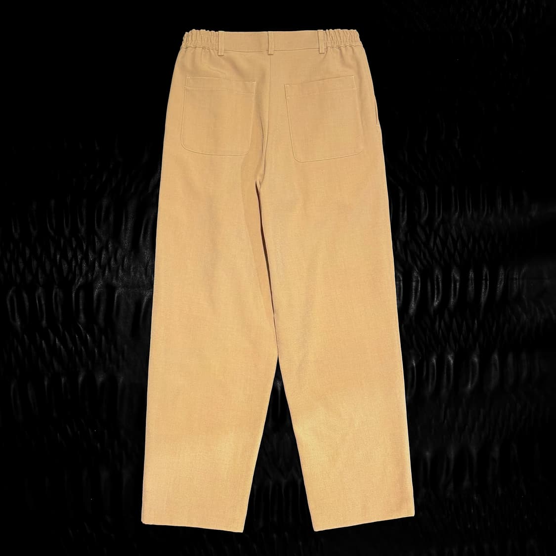 아미 코튼 팬츠 베이지 상품이미지2