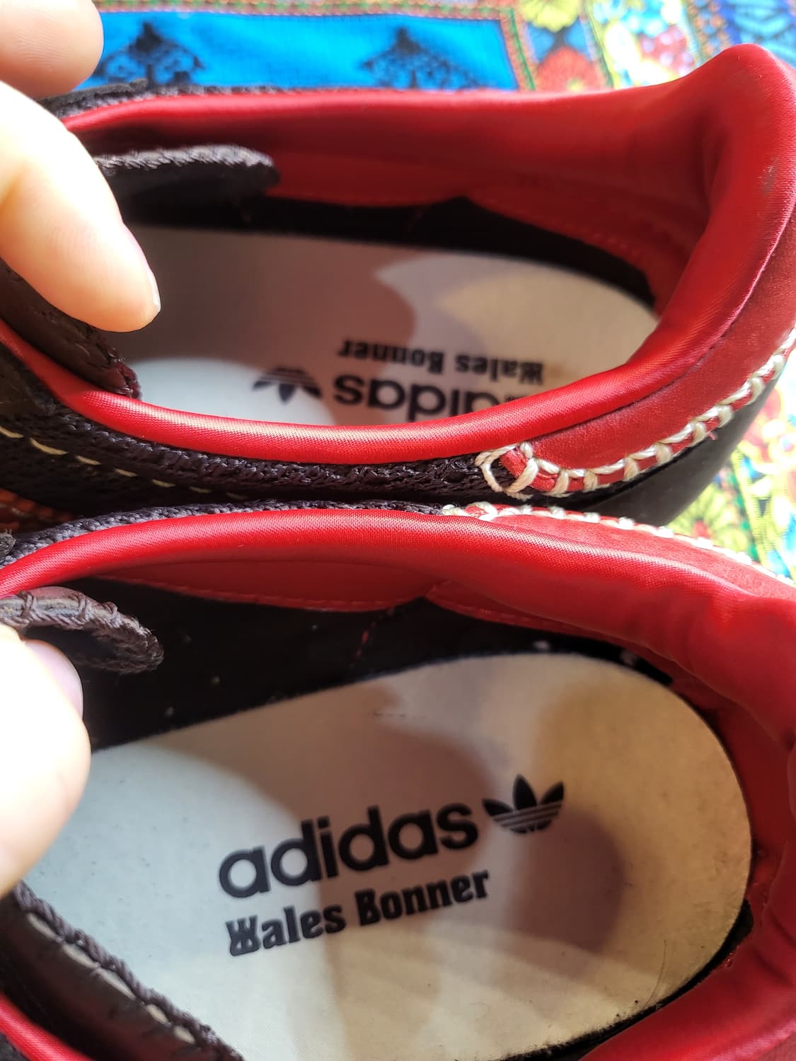 아디다스 × 웨일즈보너 SL72 니트브라운 상품이미지6