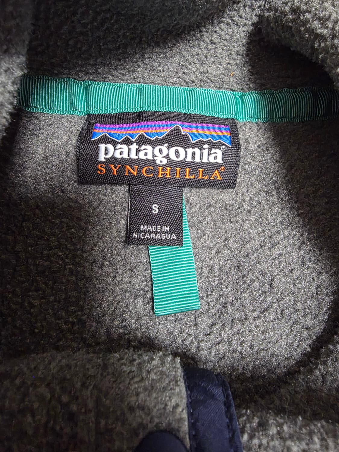 파타고니아 신칠라 헤비웨이트 니켈블루 맨 S 상품이미지2