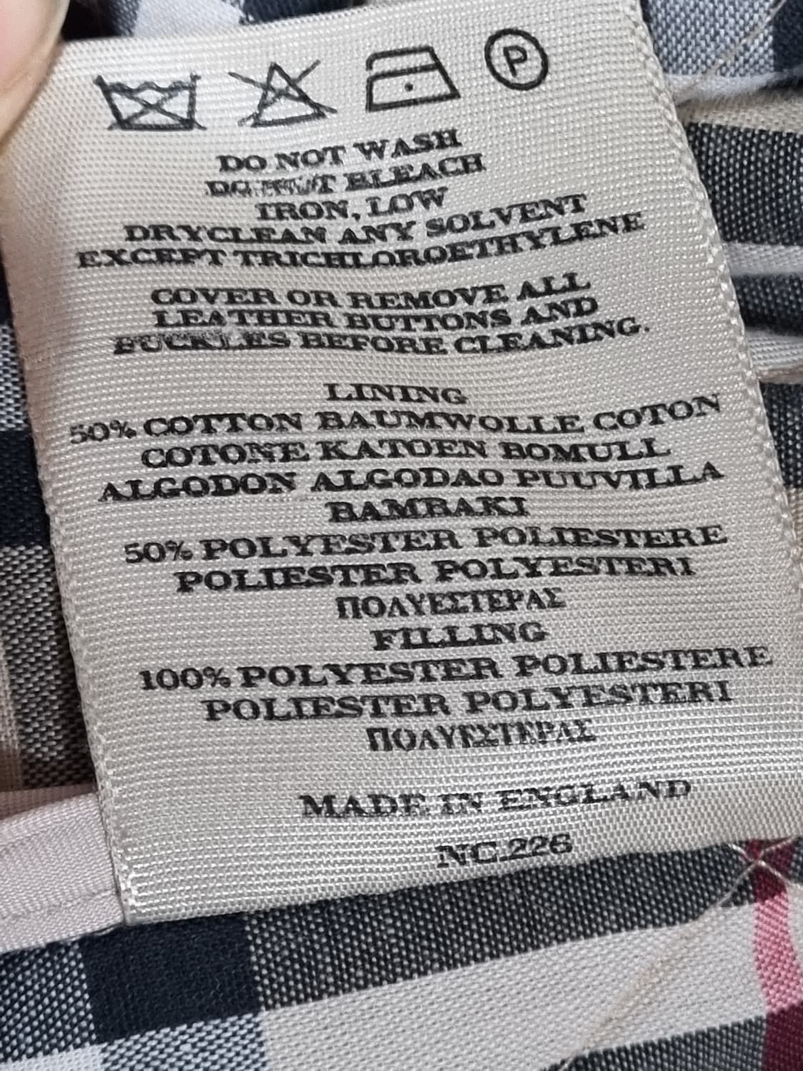 버버리 여성 퀼팅 자켓  상품이미지7