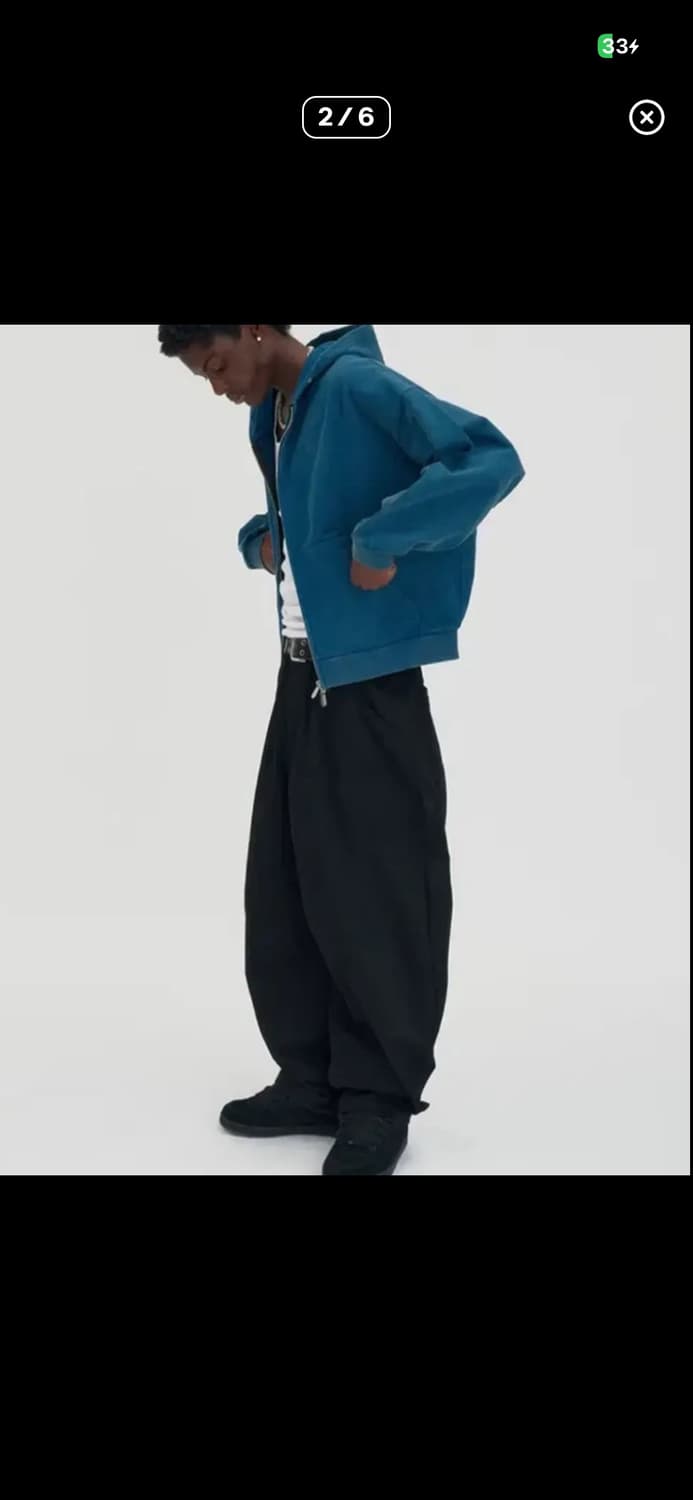 스웨이드 후드집업 상품이미지4