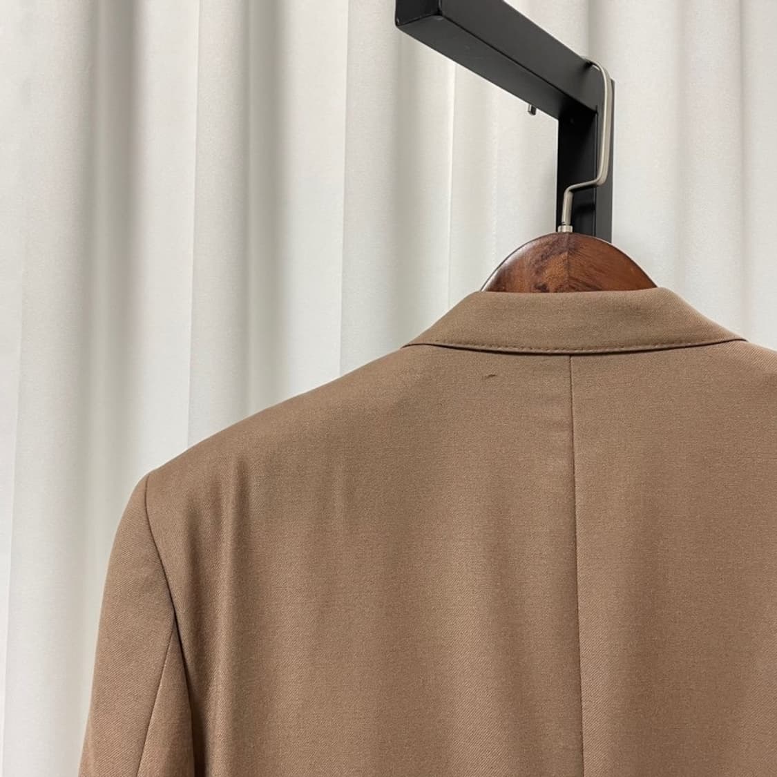 정품 랑방 베이지 더블 자켓  상품이미지4