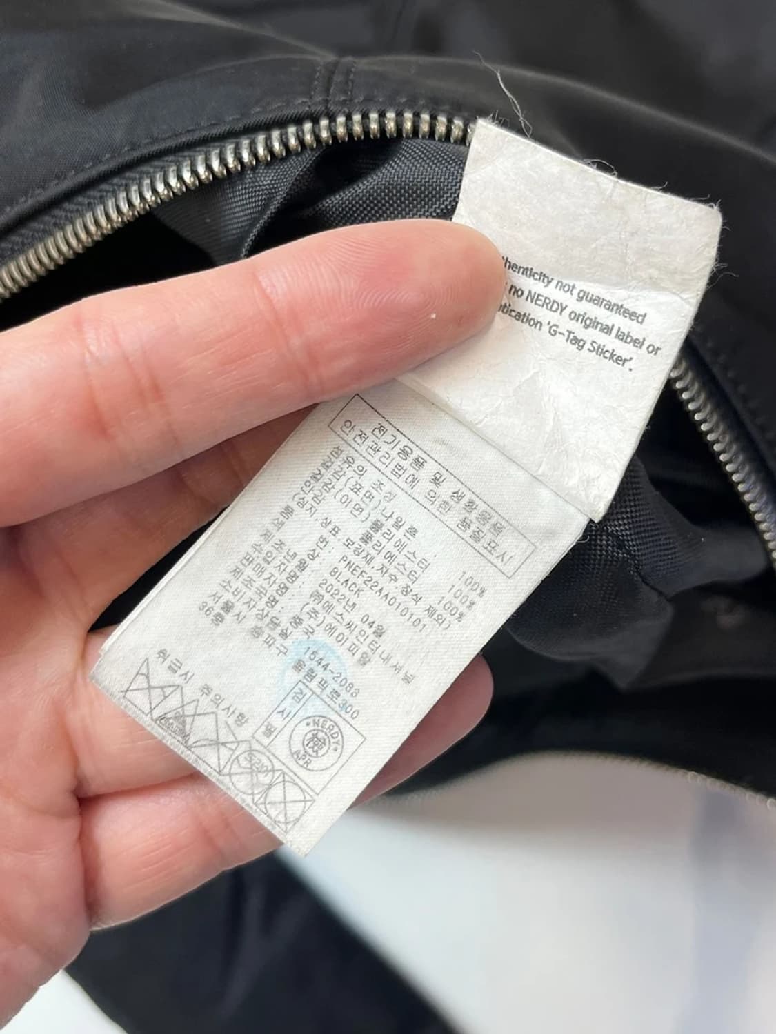 널디 NERDY 노티드 호보 크로스백 A1589    상품이미지10