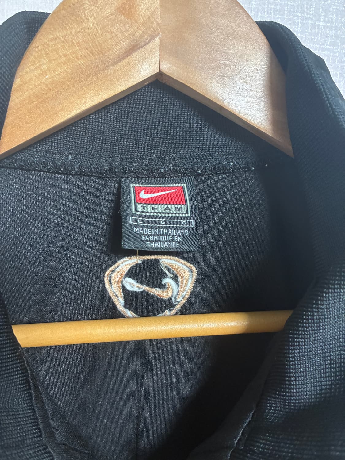 빈티지 나이키 올드스쿨 00's 집업 블랙 L 상품이미지3