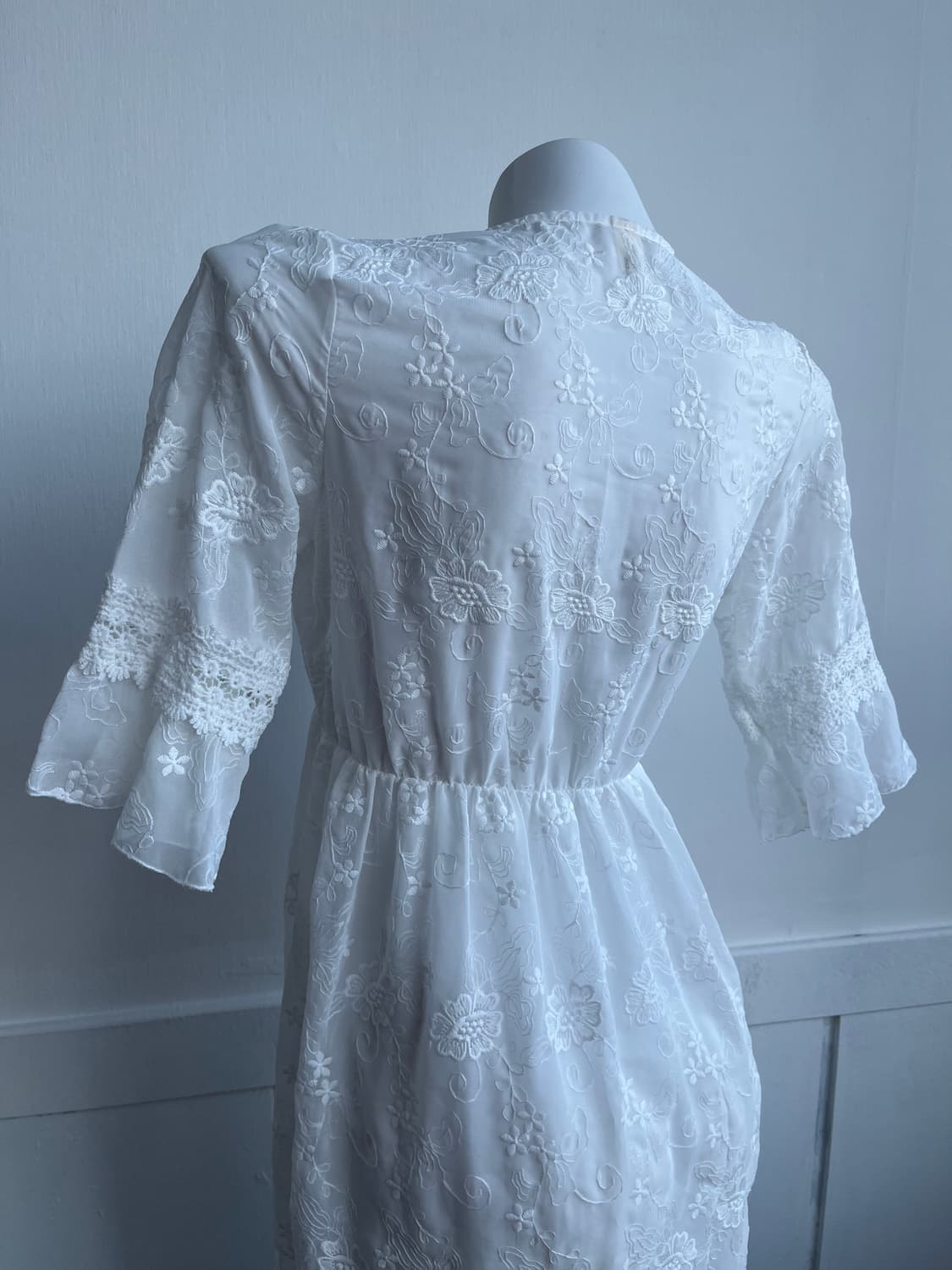 Newlight 레이스 시스루 원피스 상품이미지5