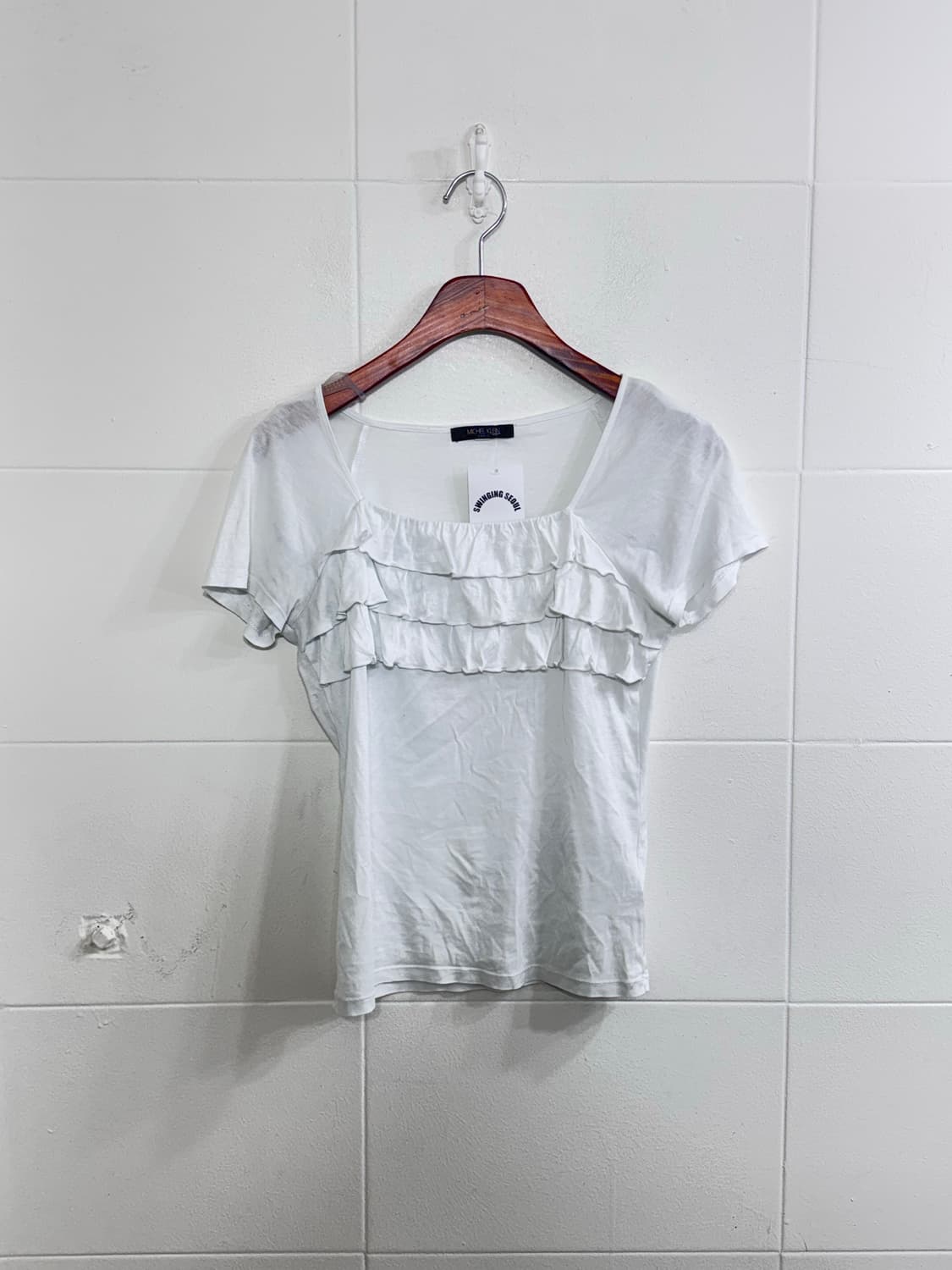 스카이블루 화이트 페미닌 페어리 코디세트 상품이미지4