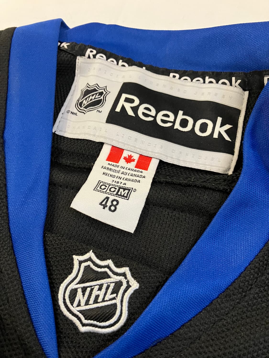 리복 NHL 탐파베이 하키 져지 블록코어 유니폼 상품이미지6
