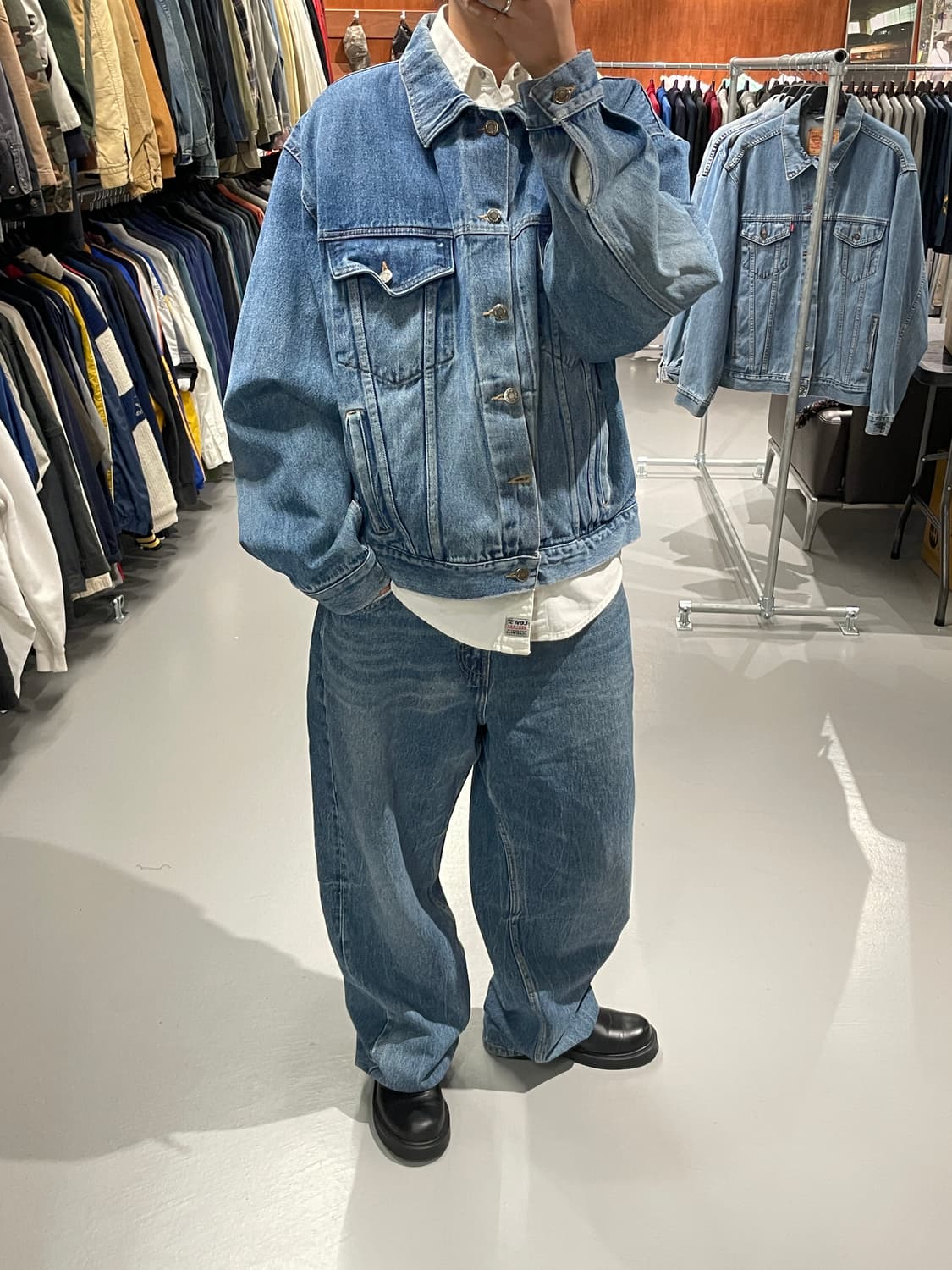 90‘s 랭글러 데님 자켓 상품이미지3