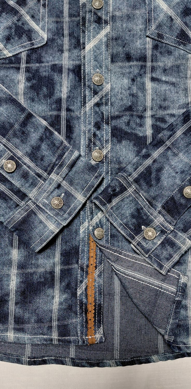 semanticdesign 데님 체크 남방 L (무료배송) 상품이미지4