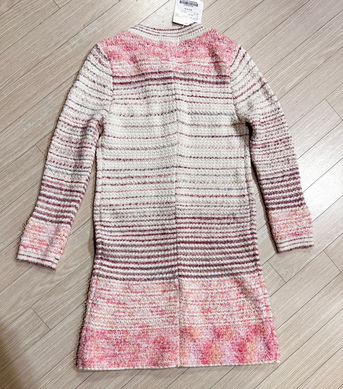 Free 사이즈 텍달린 새상품 마인 정가83만 원피스 겸 니트 가디건 상품이미지10