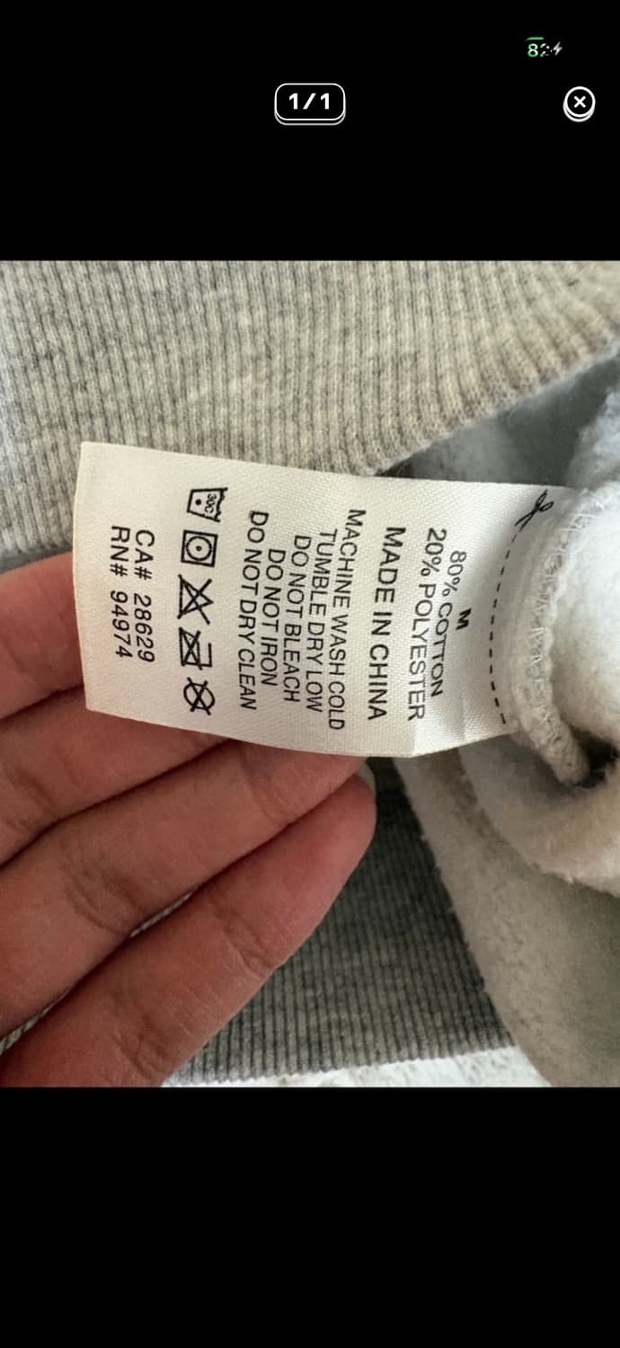 스투시 플라워 맨투맨 상품이미지5