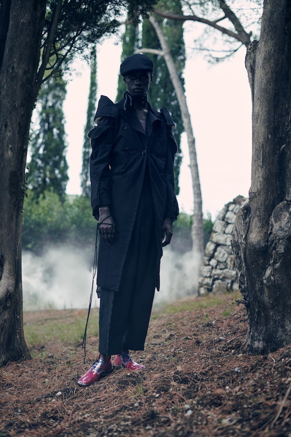 마르지엘라 블랭크 아티저널 실크 롱 스카프 상품이미지6