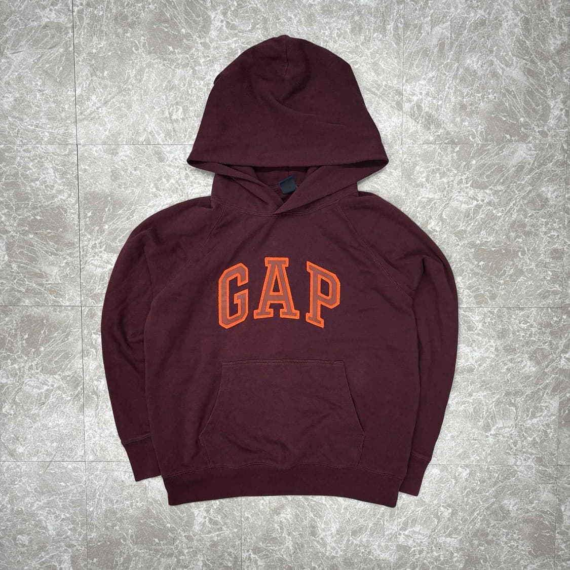 Gap 갭 버건디 스웨트셔츠 후드티(L) 상품이미지2