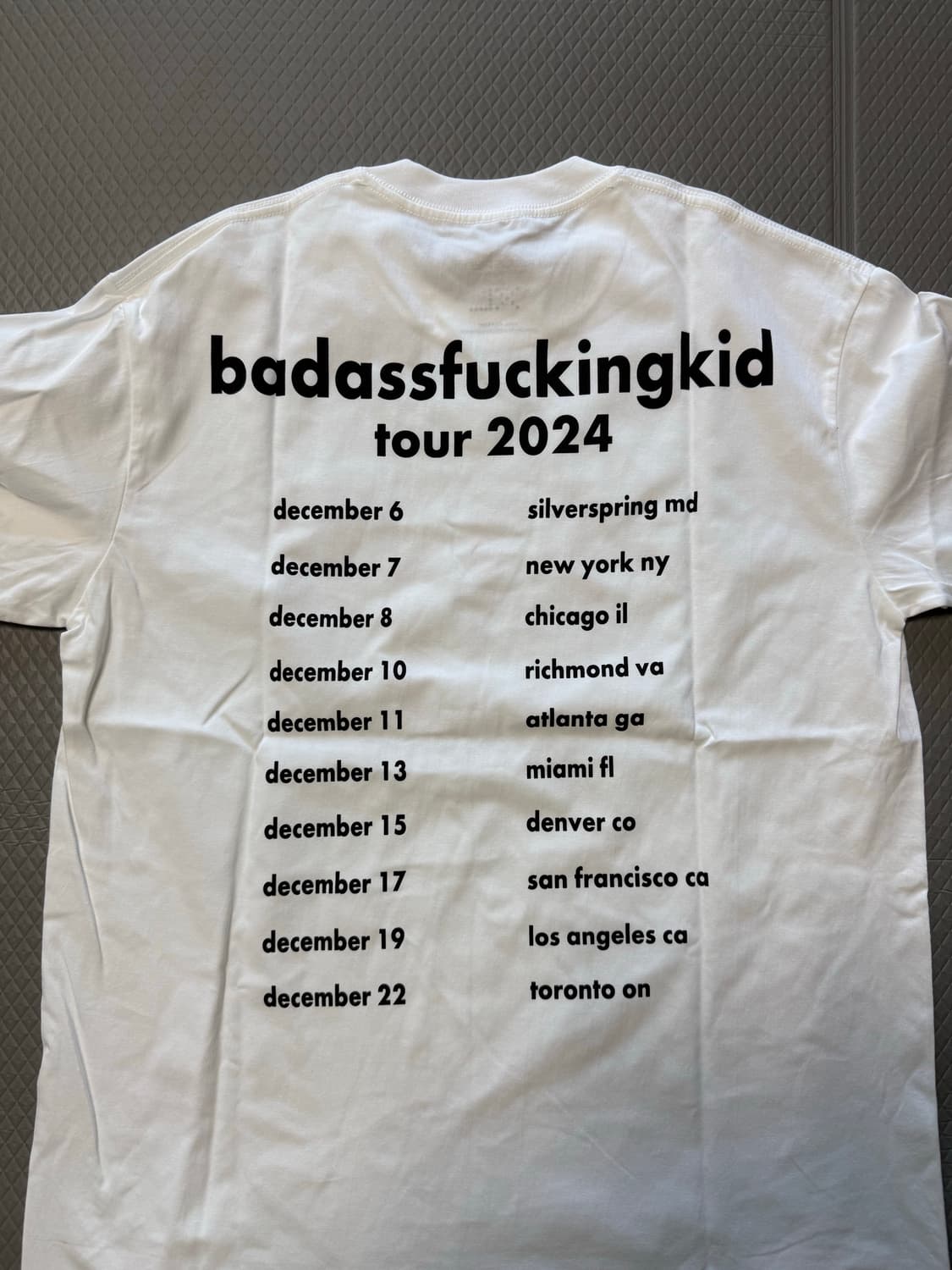 (XL) NETTSPEND 2024 'BAFK' tour 티 상품이미지3