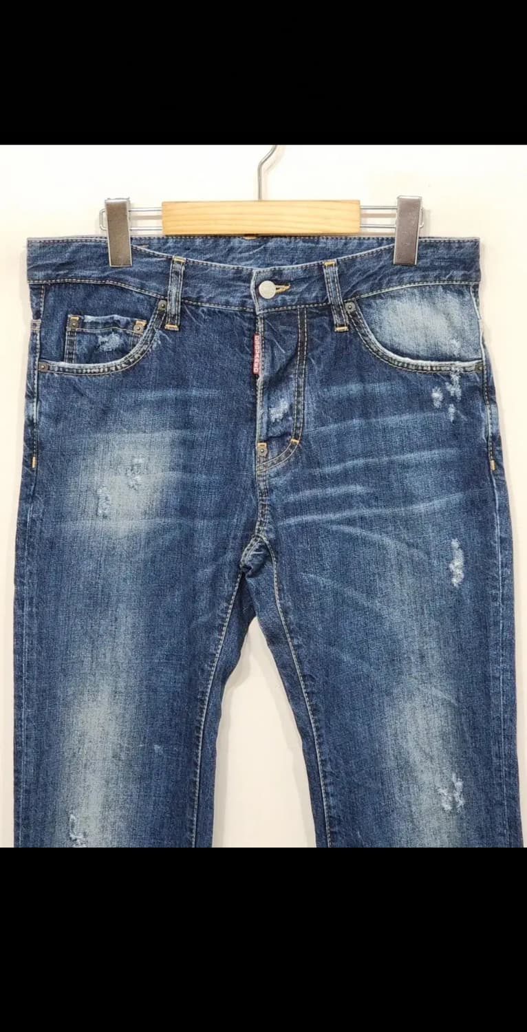 (30) 디스퀘어드 청바지 중청 S74LA1473 데님팬츠  상품이미지2