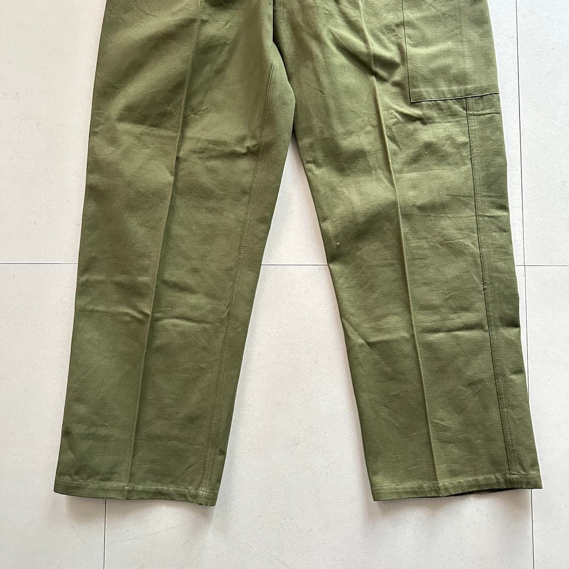 50s 벨기에군 RAKA 밀리터리 코튼 팬츠 (4E/30-31) 상품이미지3